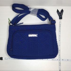 Vera Bradley Little Hipster Cobalt Crossbody
